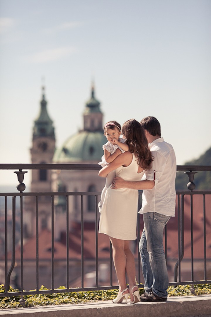 Семейная фотосессия в Праге