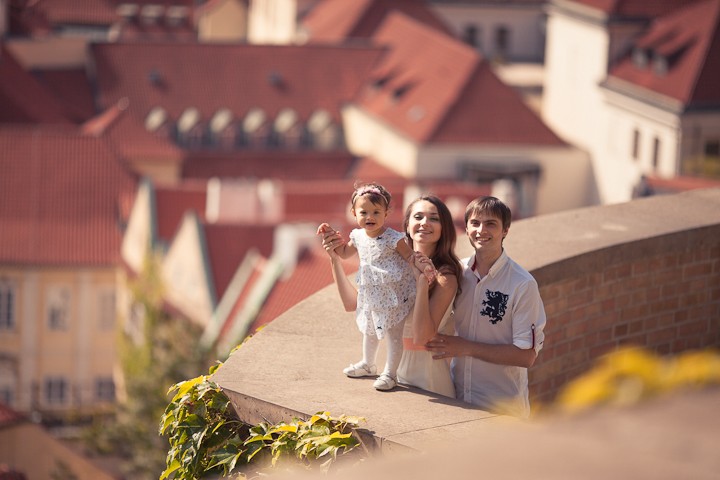 Семейная фотосессия в Праге
